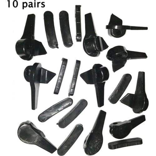 10 Pairs Tyre Disassembly Head Demount Breaker Black Equipment Supplies