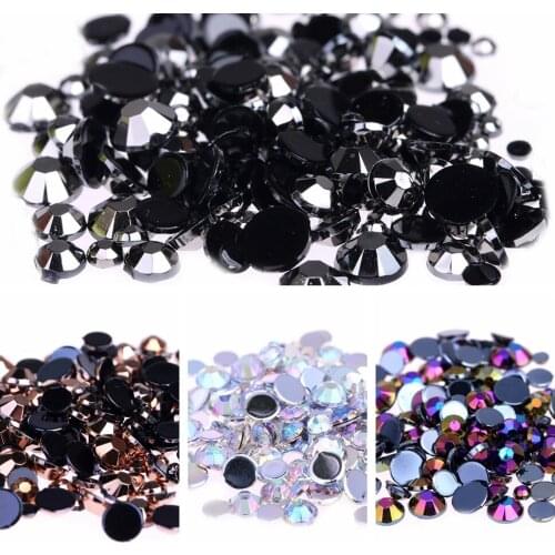 3mm 5000pcs AB Colors Nail Rhinestones for Shoes Clothing Decorations High Shine Sparkling Tips Manicure 3D Nail Art Decoration