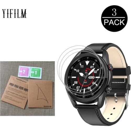 3PCS High Quality Screen Protector For Microwear L7 L7 L9 L11 L12 L13 L15 L16 L19 5H Nano Anti-shock Clear PET Film Not Glass