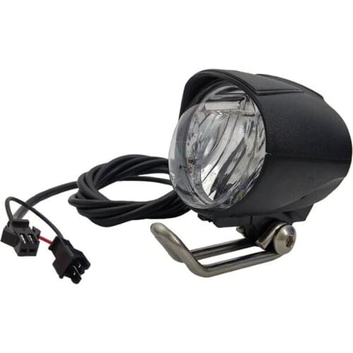 6V-80V 24V 36V 48V 60V Universal Compatible Bike Electric Bicycle E-Bike Headlight Front Light Head Light Lamp