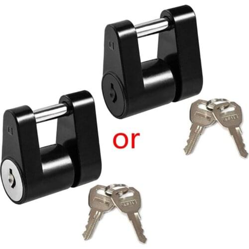 R3MD Anti-rust Trailer Hitch Accessories 1/4 Inch Small Trailer Lock Coupler Hook Connector Lock RV Connector