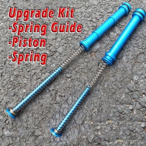 Aluminum Sandblast Hard Anodizing L96 De WELL MB02 MB03 Upgrade Kit Piston Spring Guide Spring Set Suitable For Vsr-10 M24 PPS