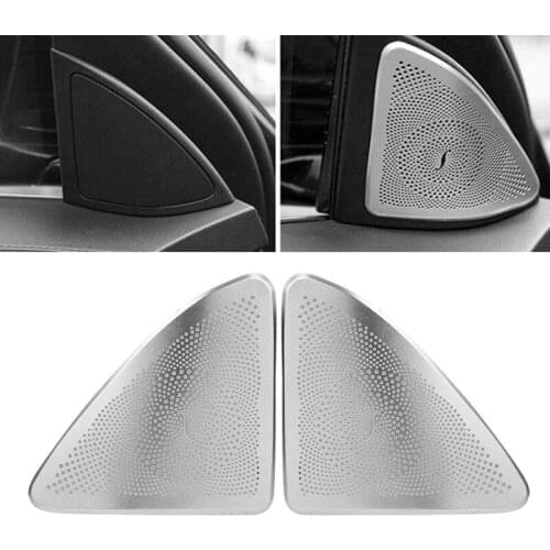 Car Door Stereo Speaker Frame Cover Trim for Mercedes Benz S Class W222 2014-2017