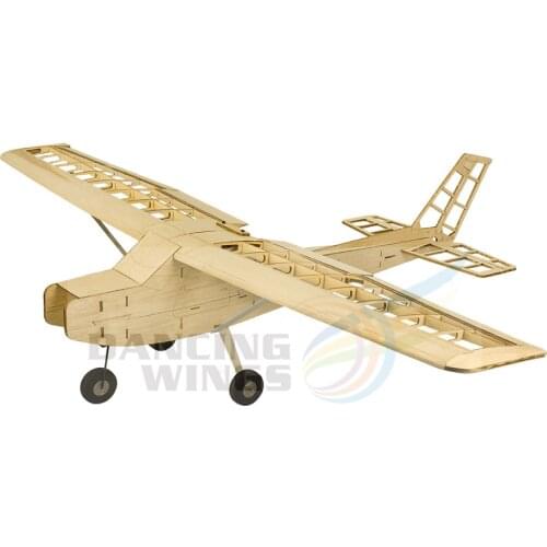 Balsawood RC Airplane Cessna 152 Flying Model Aircraft 1200mm Laser Cut Aeroplane Electric Remote Control RC Plane Kit T20