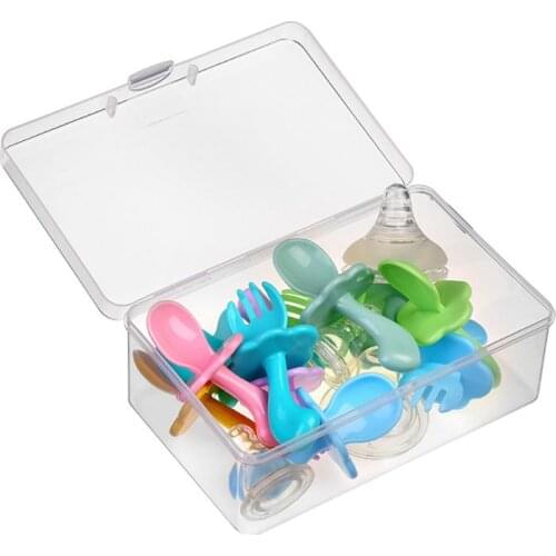 Baby Pacifier Box Soother Container Holder Travel Storage Case PP Plastic Box New Dropship