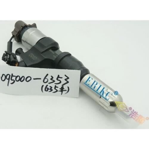 ERIKC injection 6352 auto common rail nozzle inyector 095000-6352 and diesel fuel injector assembly 0950006352 for Hino J05E J06