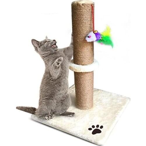 Pet Cat Scratcher Toy Cat Climbing Frame Foldable Cat Scratching Post Tool Cat Tree Pet Cat Dog Fitness Furniture Toy когтеточка