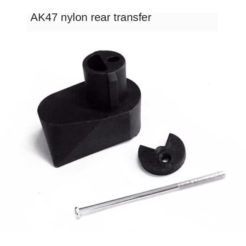 Nylon Buffer Tube Adapter for RX AK47 Water Gel Beads Blaster Black