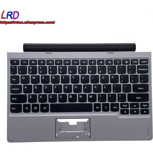 New Original C Cover Upper Case Palmrest with US English Base Docking Keyboard for Lenovo Ideapad A10 Tablet Laptop 90204345