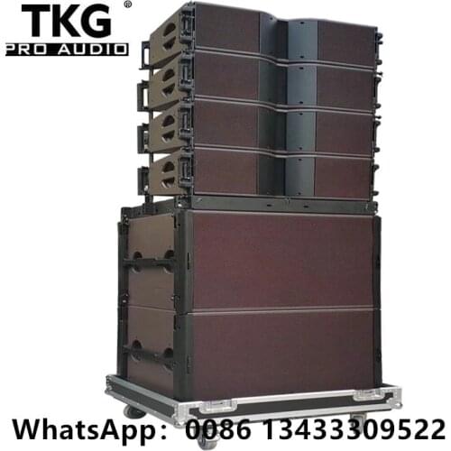 TKG 800Watt single KARAS118 8 inch neodymium magnet subwoofer outdoor subwoofer line array array line subwoofer