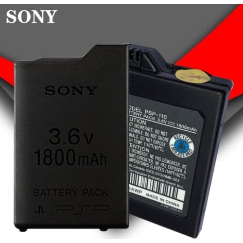 Original for Sony PSP1000 PSP 1000 Gamepad PlayStation Portable Controller 1800mAh New Replacment Batteries