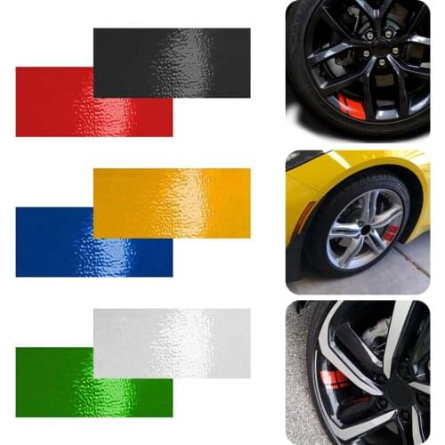 6Pcs Reflective car sticker Car Wheel Rim Decals Stripe Racing Wheel Safety Decoration accessories for Size 18"-21" Wheels