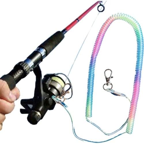 Retractable Safety Fishing Rod Lanyard Retention Rope Tackle Kit 3M 5M 8M Anti Slip-Prevention Safe Cord Basic