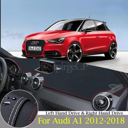 High-quality leather instrument panel protection pad and light-proof pad For Audi A1 2012 2013 2014-2018 car styling accessories