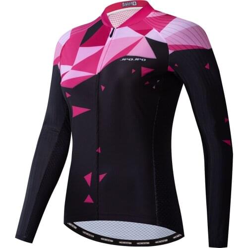 WEIMOSTAR Cycling Jersey Long Sleeve Women Riding Bicycle Wear Sports Shirt Top Breathable Clothing Bike Clothes Ropa Ciclismo