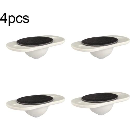 4pcs Storage Box Can Stick Wheels One-Way Wheel For Trash Can At The Bottom Of Sorting Box Paste Wheels At Bottom Of Storage Box