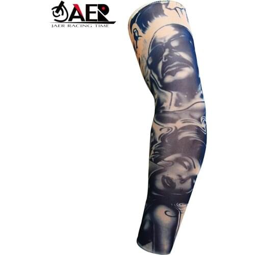 1Pcs UV Protection Running Cycling Arm Warmers Motorcycle Arm Sleeves Bicycle Bike Arm Covers Golf Sports Elbow Pads