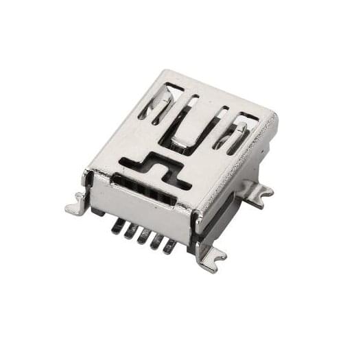 10PCS Mini USB Type B Female 5 Pin SMT SMD PCB Socket Connector