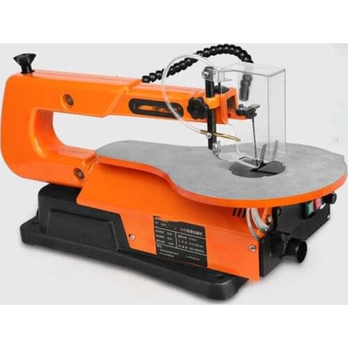 16 Inch Multi-Function Electric Saw Table Saw Pull Saw Cutting Machine 220V/120W Adjustable Speed Engraving Machine Jig Saw