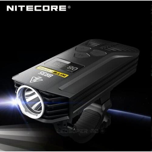 1800 Lumens Nitecore BR35 CREE XM-L2 U2 LED Rechargeable Bike / Bicycle Front Light Built-in 6800mAh Battery