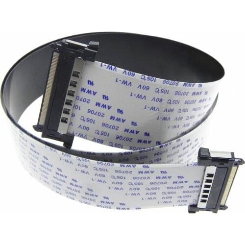 3pcs/Lot)AWM 20706 105C 60V FI-RE51 Connector 51pin Gold Plated Length 1000mm FFC Cable