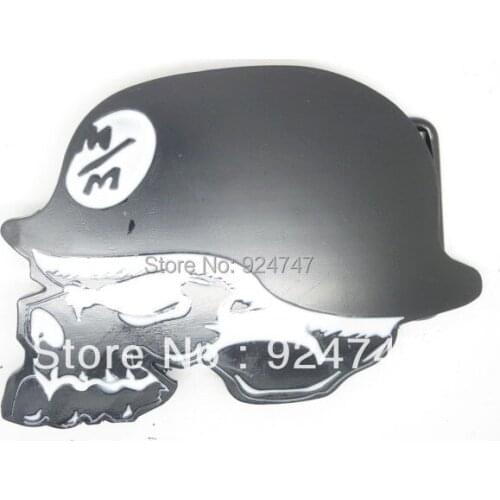 Black M/M Skull Metal Mulisha with opener belt buckle