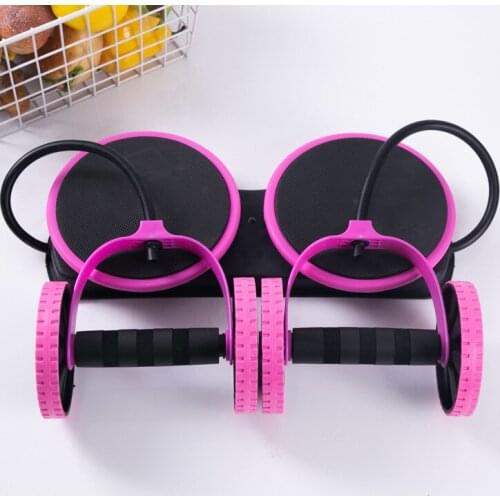 Home multi-functional strong belly wheel stretcher twist waist disc spreader strong belly wheel double wheel