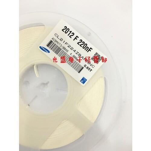 Chip capacitorCL21F224ZBCNNNC CL21F224ZBANNNC CL21F224ZAANNNC CL21F224ZOANNNC 0805 220nF 25V 50V 16V Y5V ±80/-20% 0805 capacitor