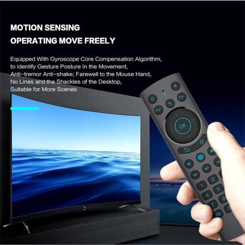 G20BTS Plus G20S PRO 2.4G Wireless Smart Gyroscope IR Learning Remote Control