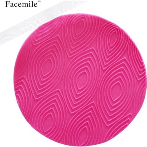 Cupcake Decorating Tools Wrinkle Transparent Acrylic Embossing fondant Rolling Pin for Cupcake Topper Gift Paste Decoration