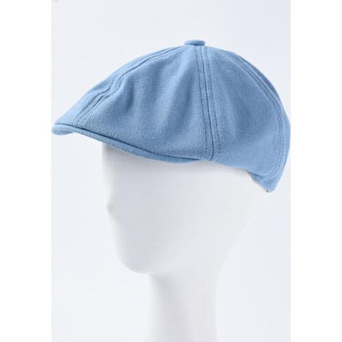 Fibonacci 2019 New Brand Solid Newsboy Caps Men Flat Caps Women Coffee British Lovers Painters Hat Summer Autumn Hats