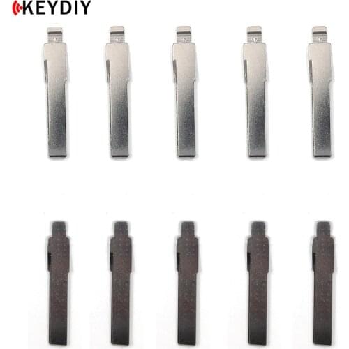 KEYDIY 10 pcs/lot Metal Blank Uncut Flip KD Remote Car Key Blade Type #42 for Zhonghua