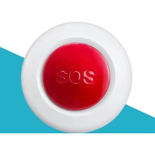 SOS Emergence Panic Button For Burglar Alarm System 433Mhz