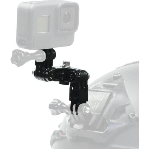 Helmet Extension Pivot Arms Tripod Adapter Mount Connector for Gopro Hero 8 7 MAX for Insta360 ONE R