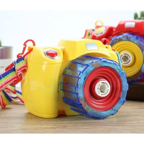 New Children Educational Toys Inertia Fun Color Cartoon Bubble Toy Bubble Machine For Fun birthday gift