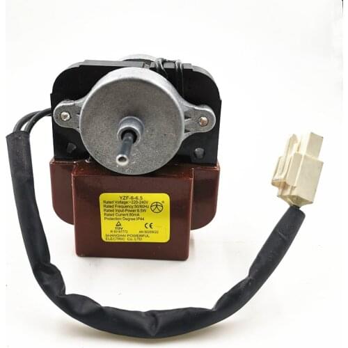 New for refrigerator Fan motor for refrigerator freezer YZF-6-6.5 YZF-1-6.5 YZF-6-6.5=YZF-1-6.5 502404010016