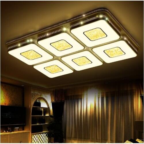 Modern ceiling lights crystal LED lighting lamp bedroom living room acrylic light new design lights 110-220V ceiling lamp