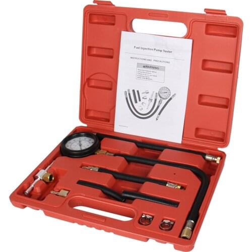 0-100 Psi Gasoline Engine Compression Gauge Tester Automobile Petrol Gas Engine Cylinder Pressure Test Tool Kits