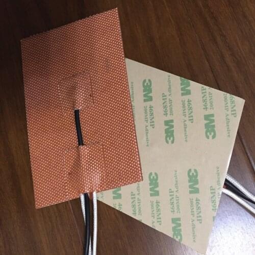 400X400mm 1200W 220V,w/NTC 100K Thermistor Silicone Heater Pad for Huge Mega Cube 3D Printer Heatedbed Build Plate Warming