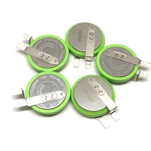 20pcs/lot Original Panasonic CR2050B CR2050 3V High-Temperature mManganese Dioxide Car Tire Pressure Monitoring Button Battery