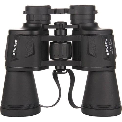 20x50 BAK4 Prism Porro Binocular Professional Portable Telescope For Camping Hunting Living Waterproof Binoculars