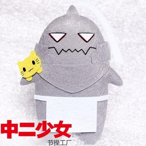FULLMETAL ALCHEMIST Anime Handmade DIY Key Ring Pendant DIY Doll Material Package Assemble By Cutting and Sewing FA