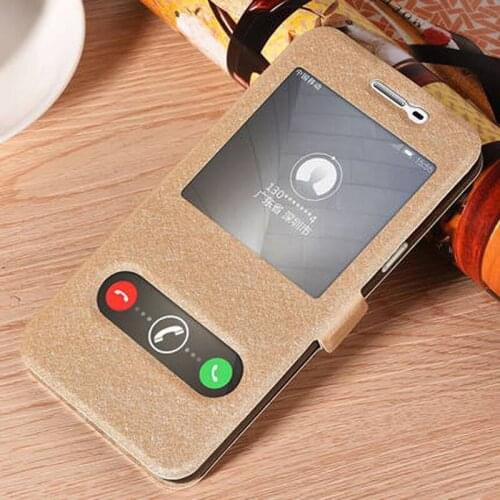 For Samsung Galaxy C9 C 9 Pro Case Cover Flip PU Leather Dual View Window Phone Case for Galaxy C9 C 9 Pro Cover