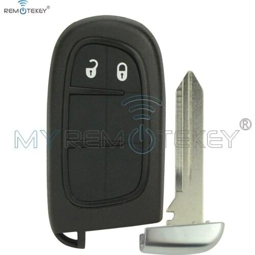 Remtekey For Chrysler Dodge Jeep 2 button smart key case