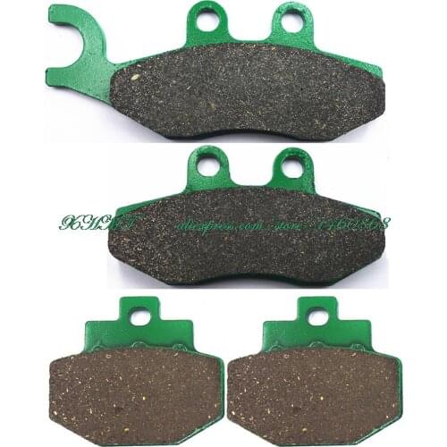 For PIAGGIO 125 VespaGTS Super 4Ti.e. 2010 - 2013 Disc Brake Pads Pill Front Rear 2012 2011