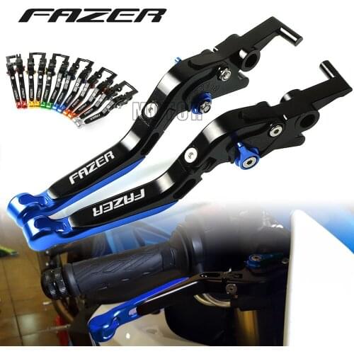For Yamaha FZ1 FAZER 2006-2015 FAZER600/FZ6S/FZ6N FZ6R(USA)/FZ6 FAZER 2004-2010 Motorcycle CNC Brake Clutch Levers Adjustable