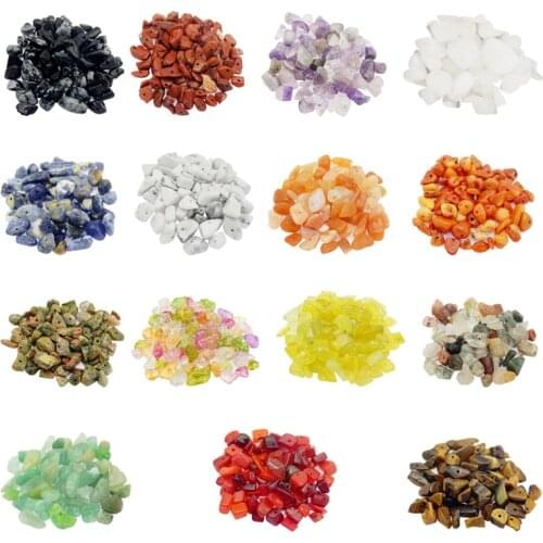 Julie Wang 200-240/String Natural Irregular Stone Beads Multiple Small Loose Spacer Bead Bracelet Jewelry Making Accessory