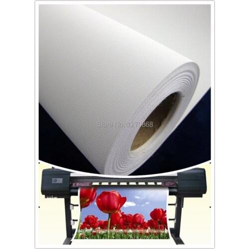 260gsm 24"*30m 100% polyester inkjet canvas roll for wholesale matte surface