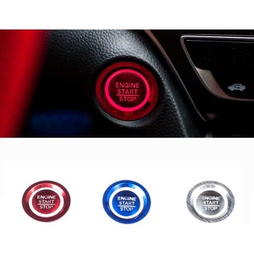 Car Engine START Button Replace Cover STOP Switch Key Decor for Honda Accord 10th 2017-2019