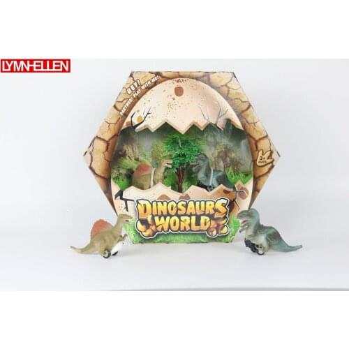 Jurassic dinosaur world simulation set plastic Huili dinosaur animal boxed Tyrannosaurus Rex Free Shipping